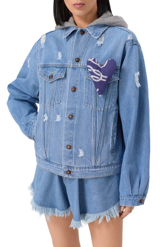 Denim Bomber Jacket
