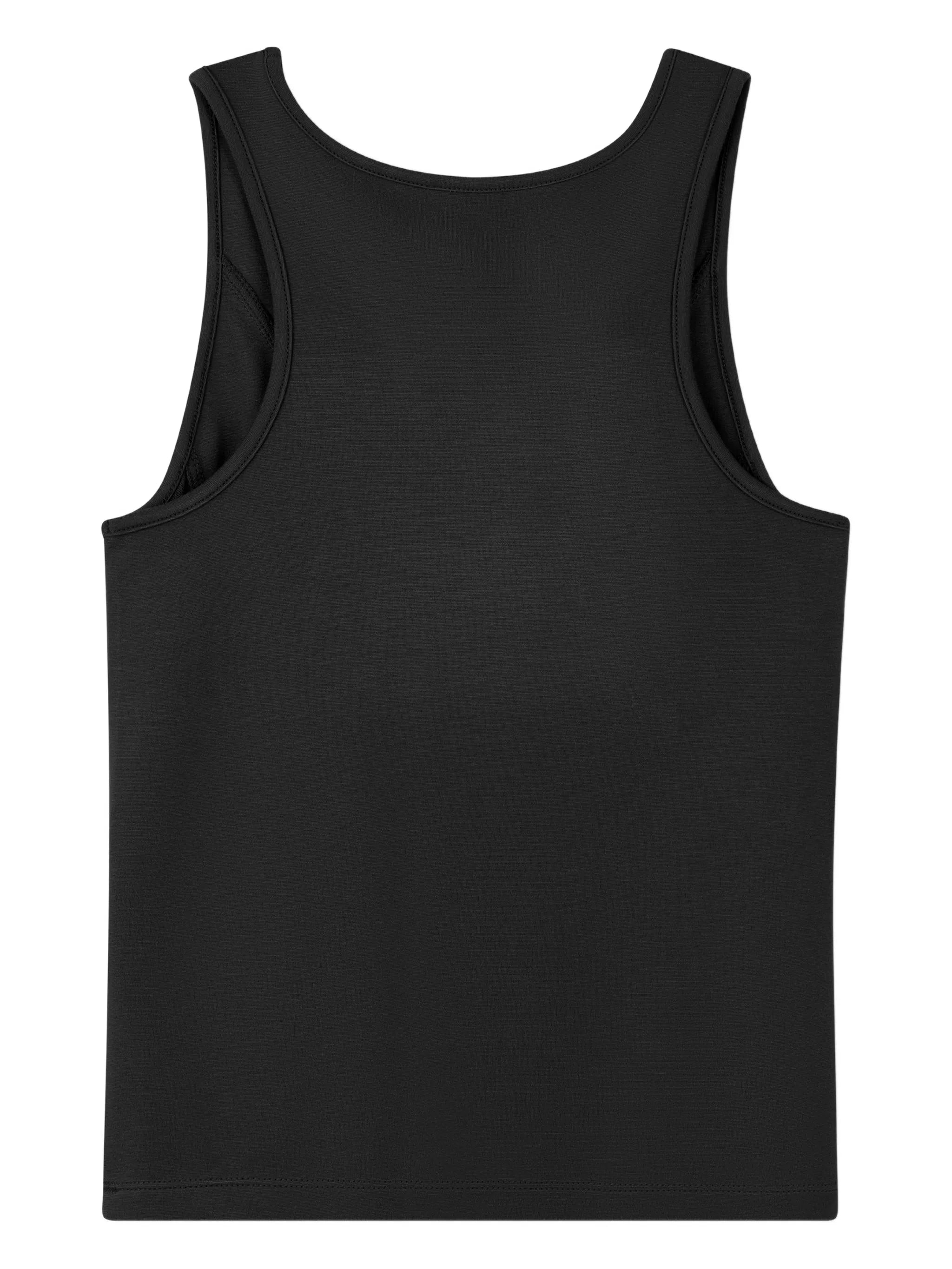 Mesh Panel Tank Top