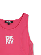 Logo-Print Racerback Tank Top