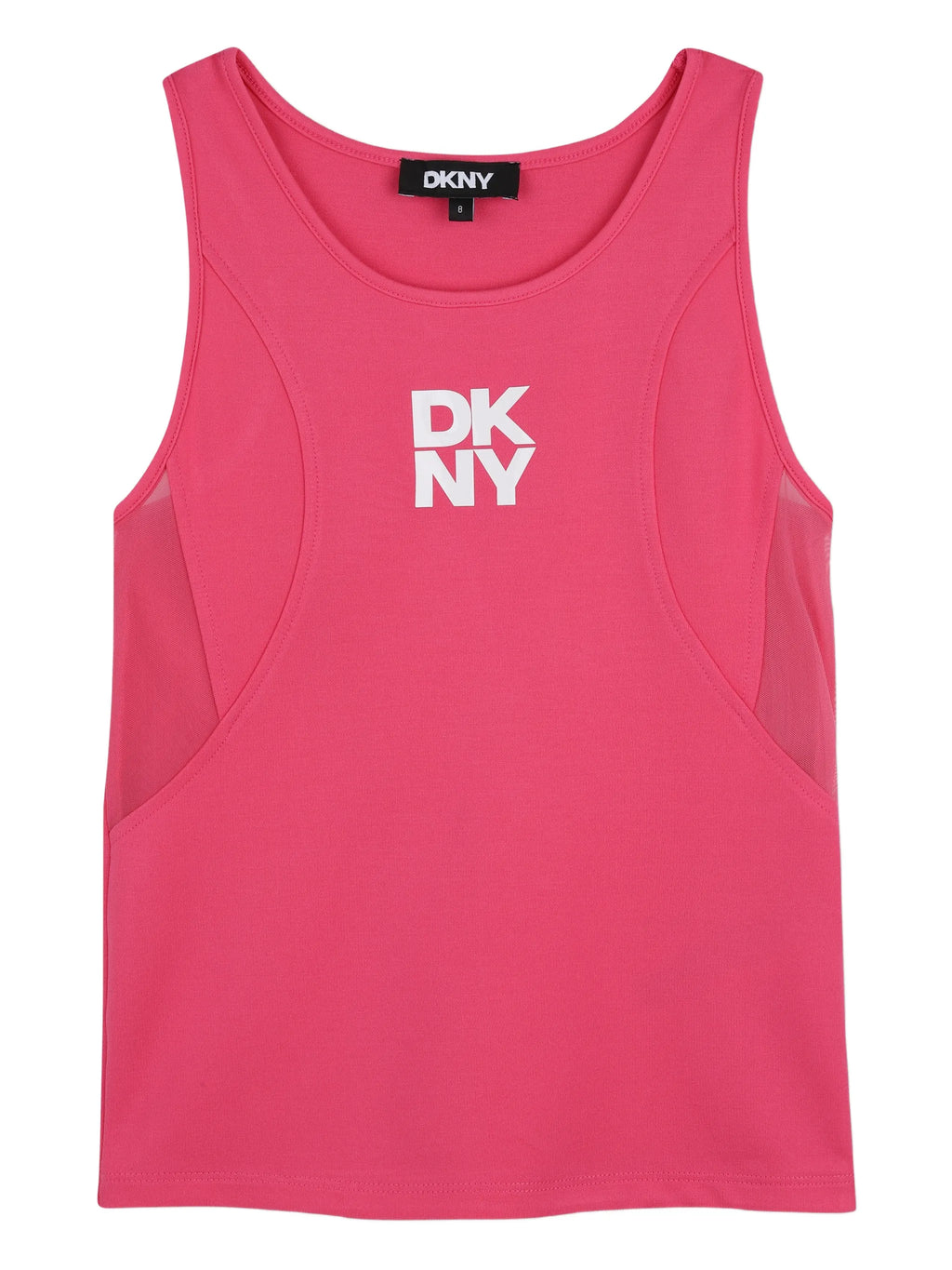 Logo-Print Racerback Tank Top