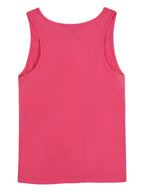 Logo-Print Racerback Tank Top
