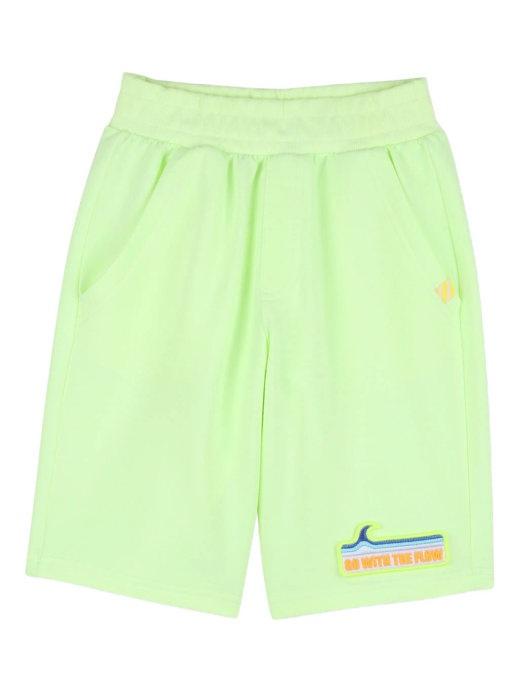 Patch-Detail Bermuda Shorts