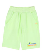 Patch-Detail Bermuda Shorts