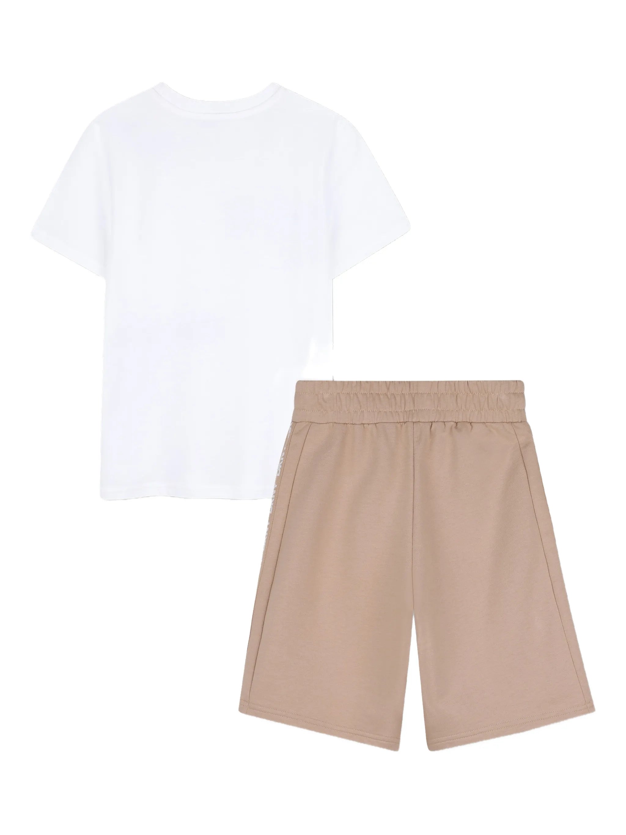 Logo-Print Shorts Set
