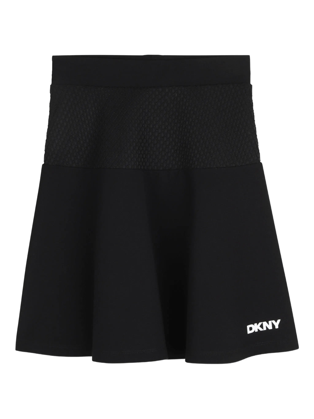 Black Logo Skirt
