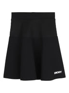 Black Logo Skirt