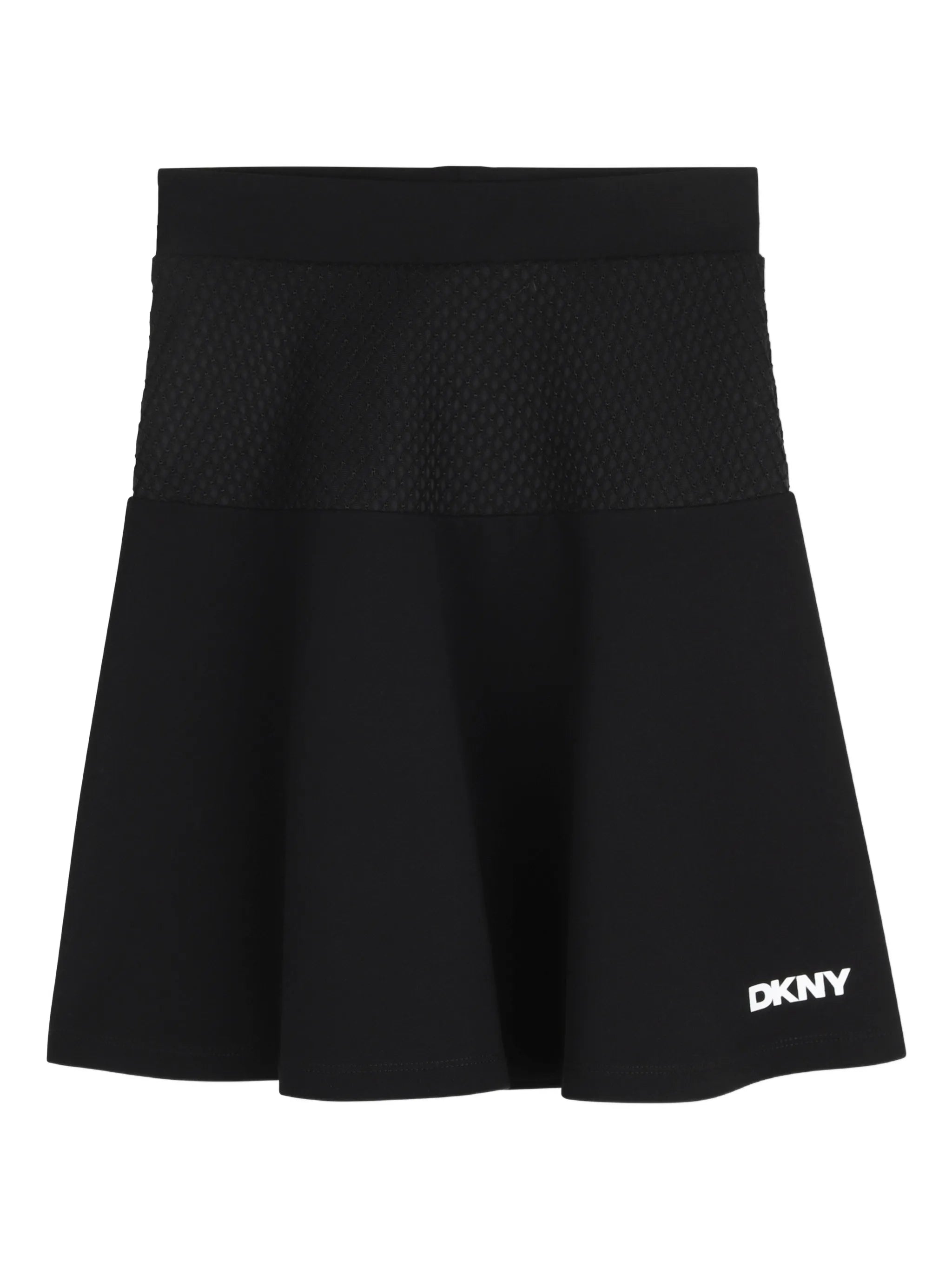 Black Logo Skirt