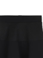 Black Logo Skirt