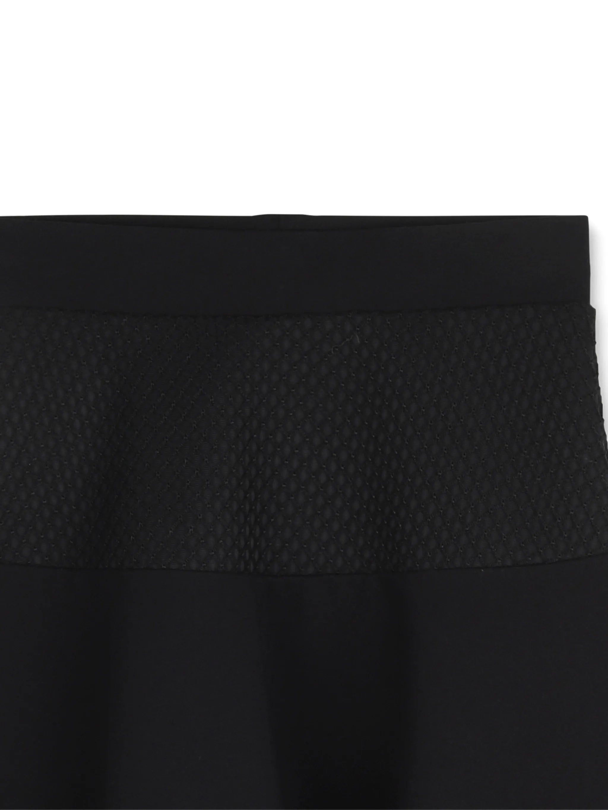 Black Logo Skirt