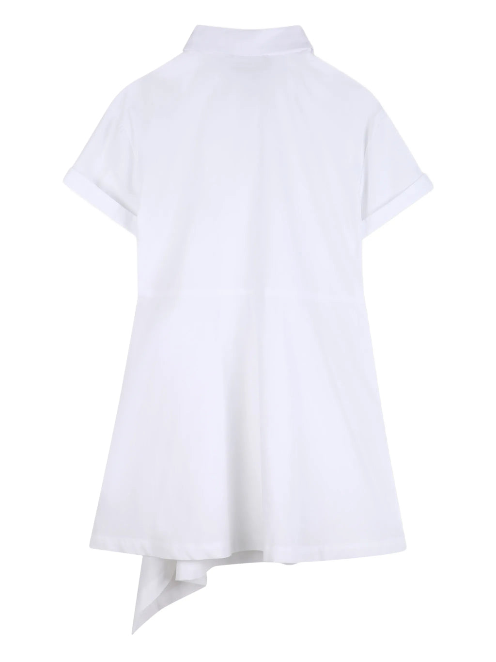 Asymmetric Logo-Embellished Shirt Dress