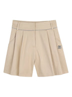 Pleated Shorts