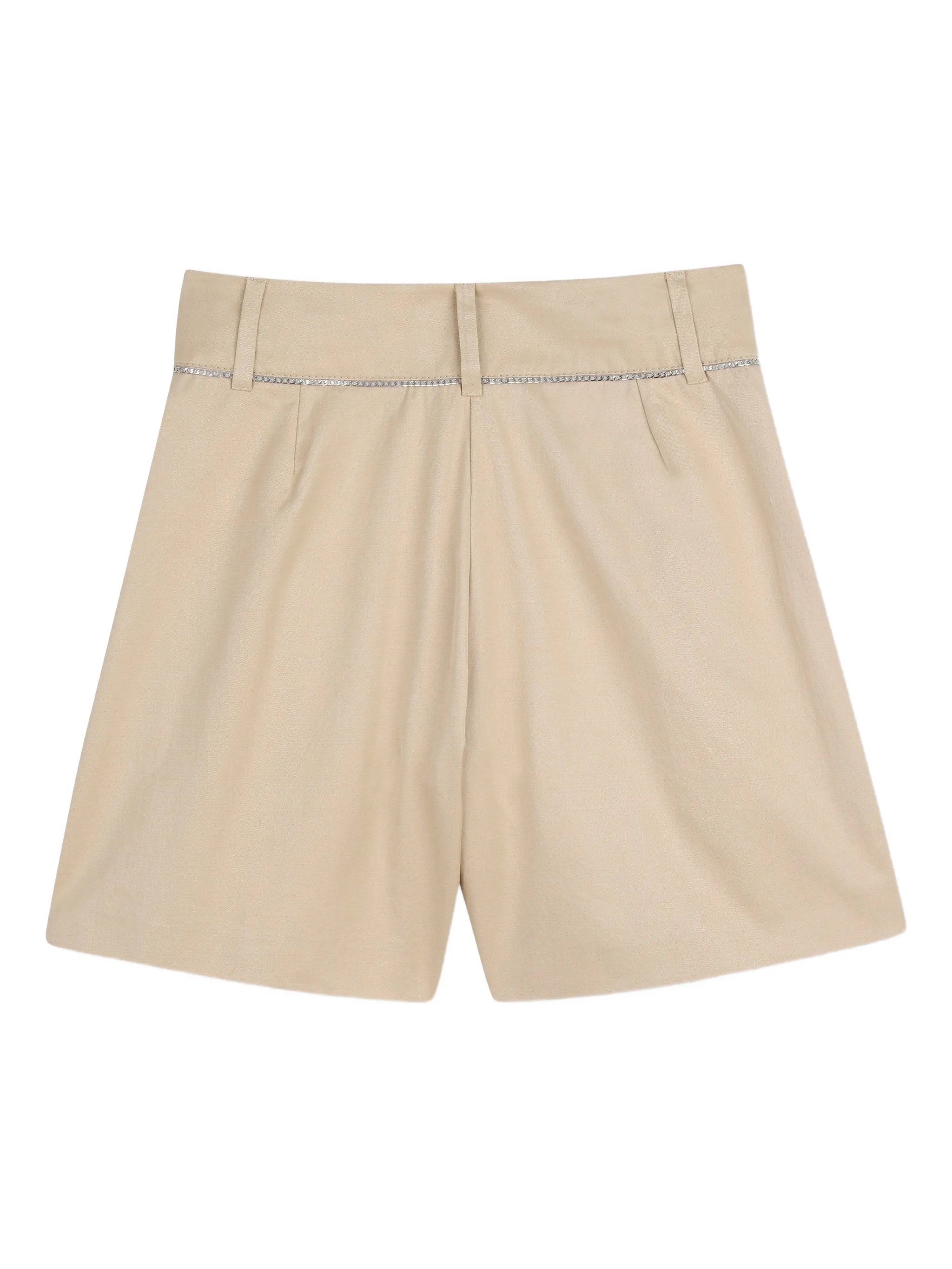 Pleated Shorts