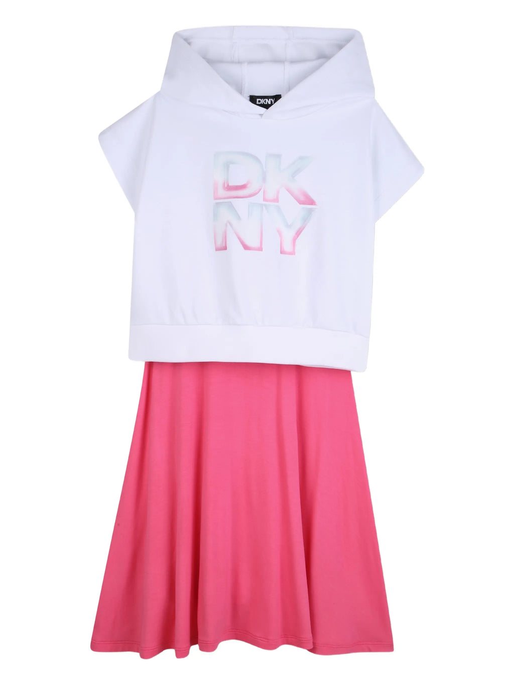 Strap Hooded Dress