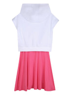 Strap Hooded Dress
