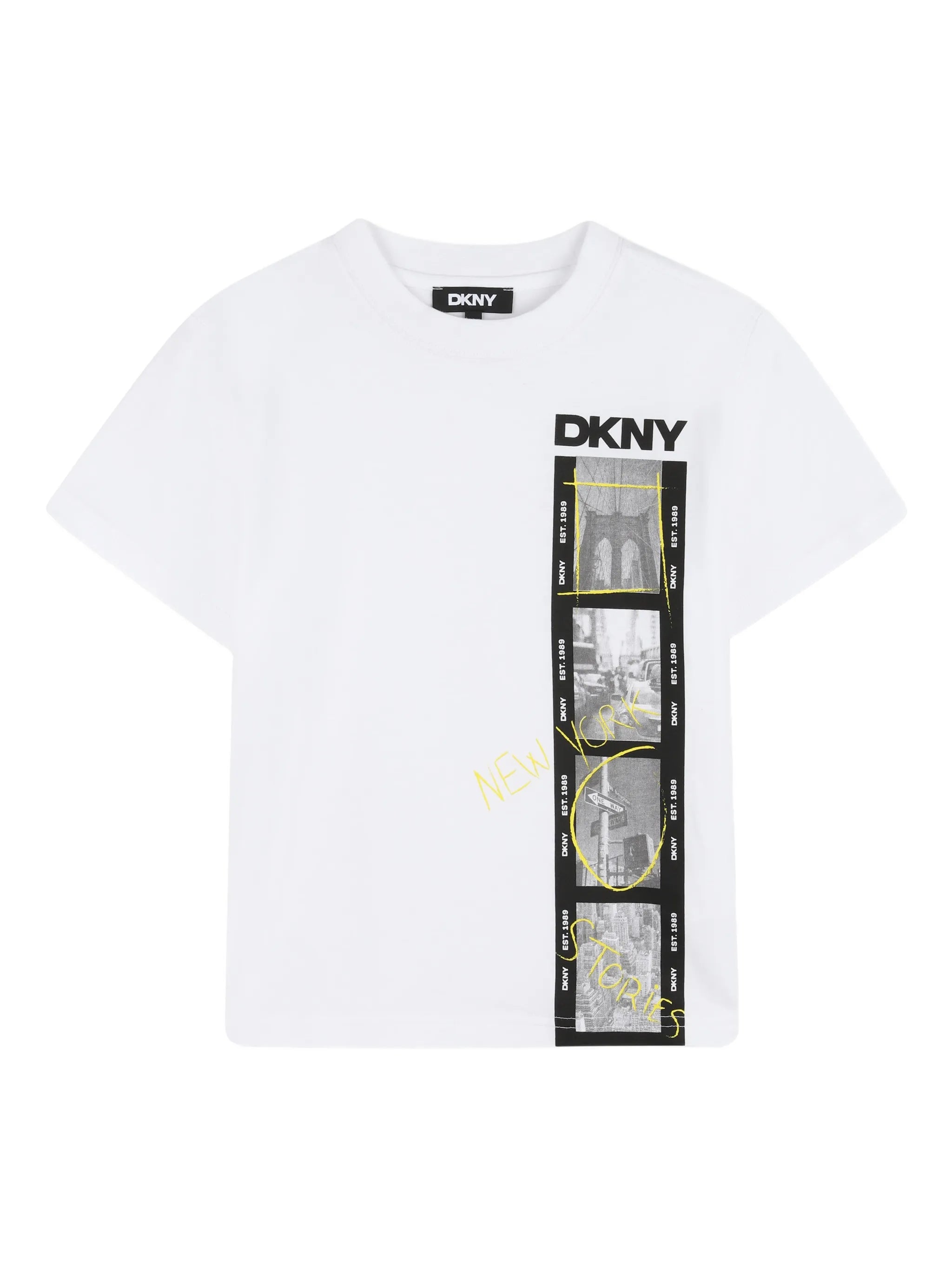 Graphic Print White T-Shirt