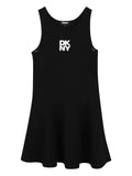 Sleeveless Logo Dress