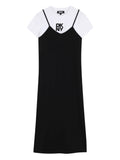 Logo-Print Dress