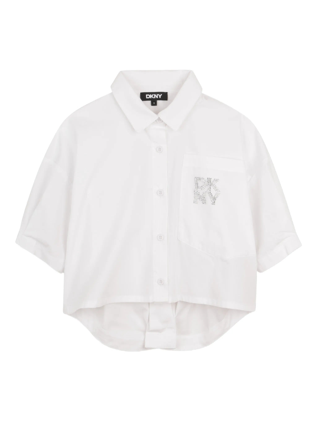 Asymmetric White Shirt