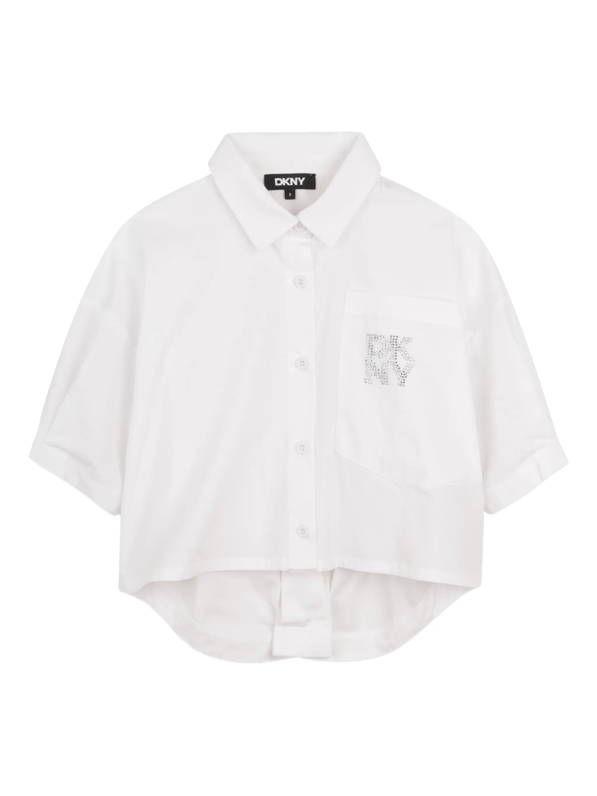 Asymmetric White Shirt