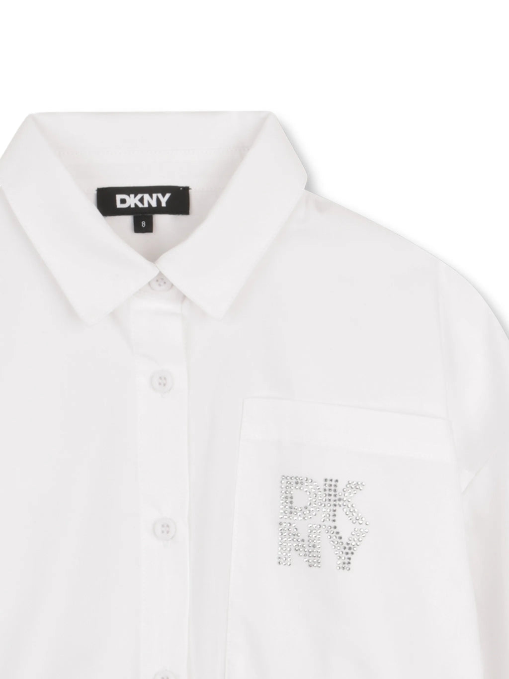 Asymmetric White Shirt