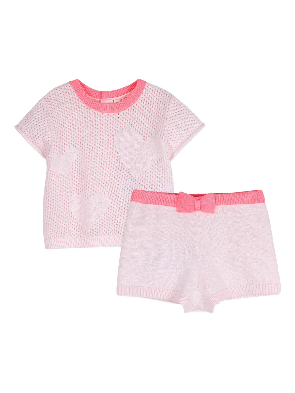 Knitted Shorts Set