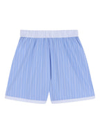 Striped Logo Shorts