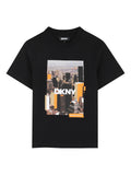Graphic Print Black T-Shirt