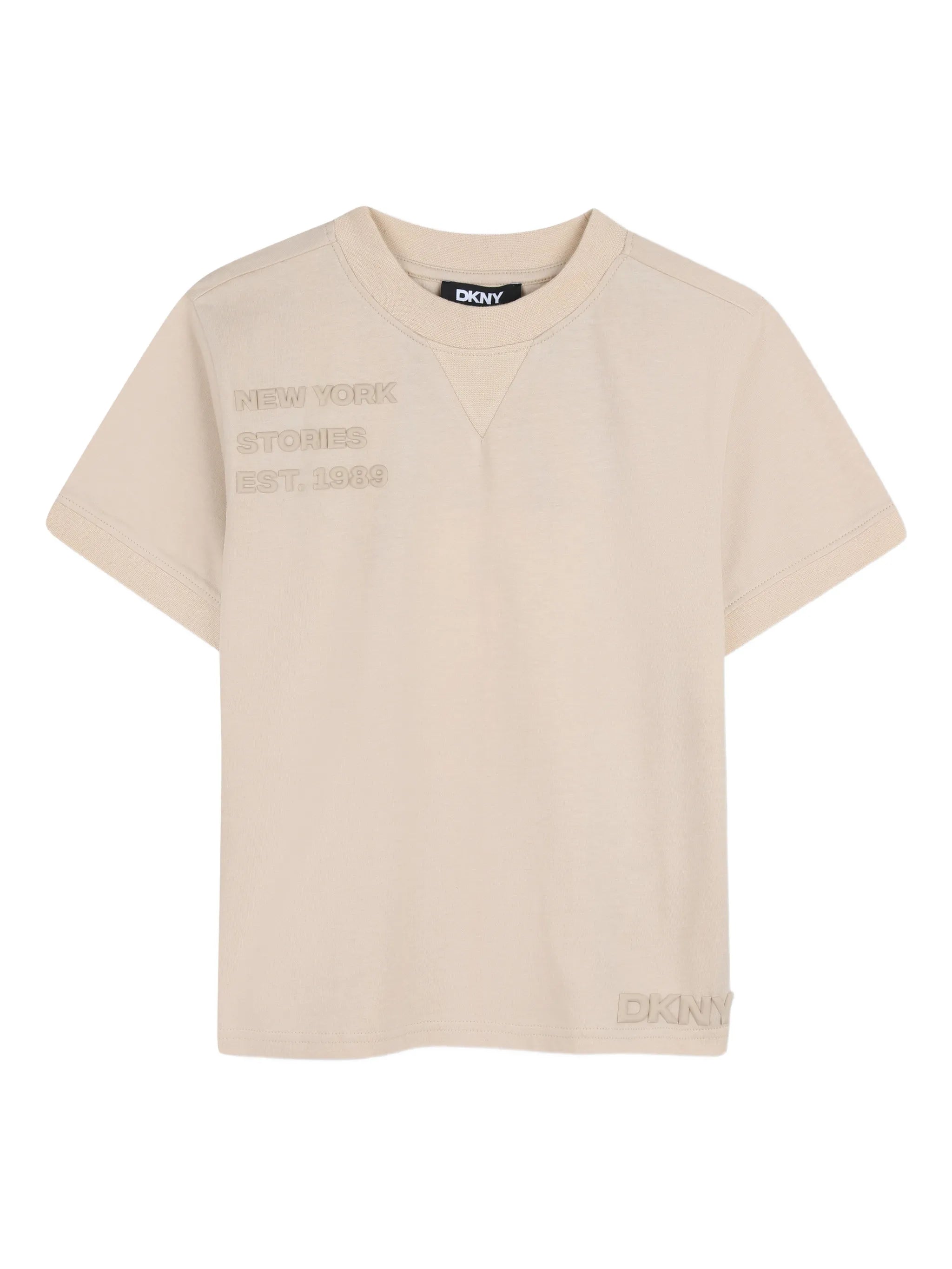 Beige Short-Sleeve T-Shirt