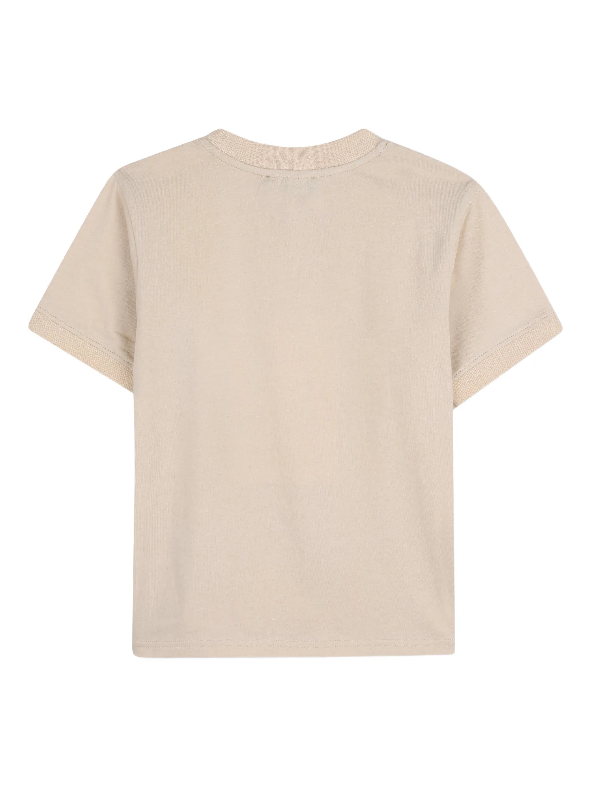 Beige Short-Sleeve T-Shirt