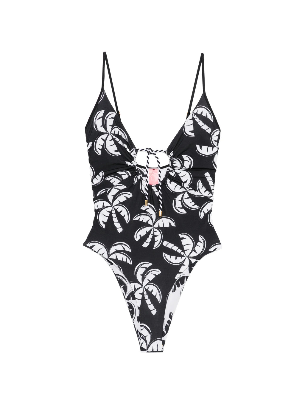 Black Palm Tree Swimsuit