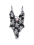 Black Palm Tree Swimsuit