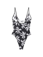 Black Palm Tree Swimsuit