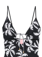 Black Palm Tree Swimsuit