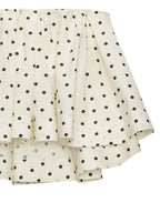 Polka Dot Poplin Bandeau Top