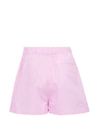 Pink Striped Logo Shirt