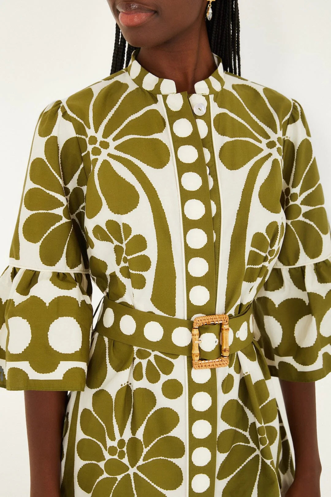 Organic Cotton Midi Dress