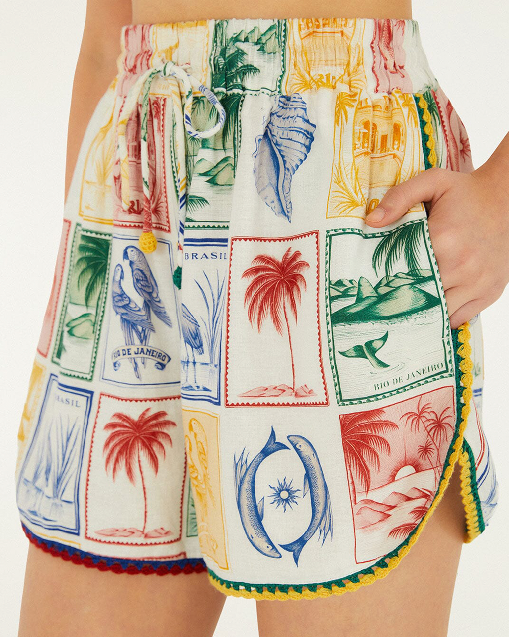 Brasil Vintage Crochet Shorts