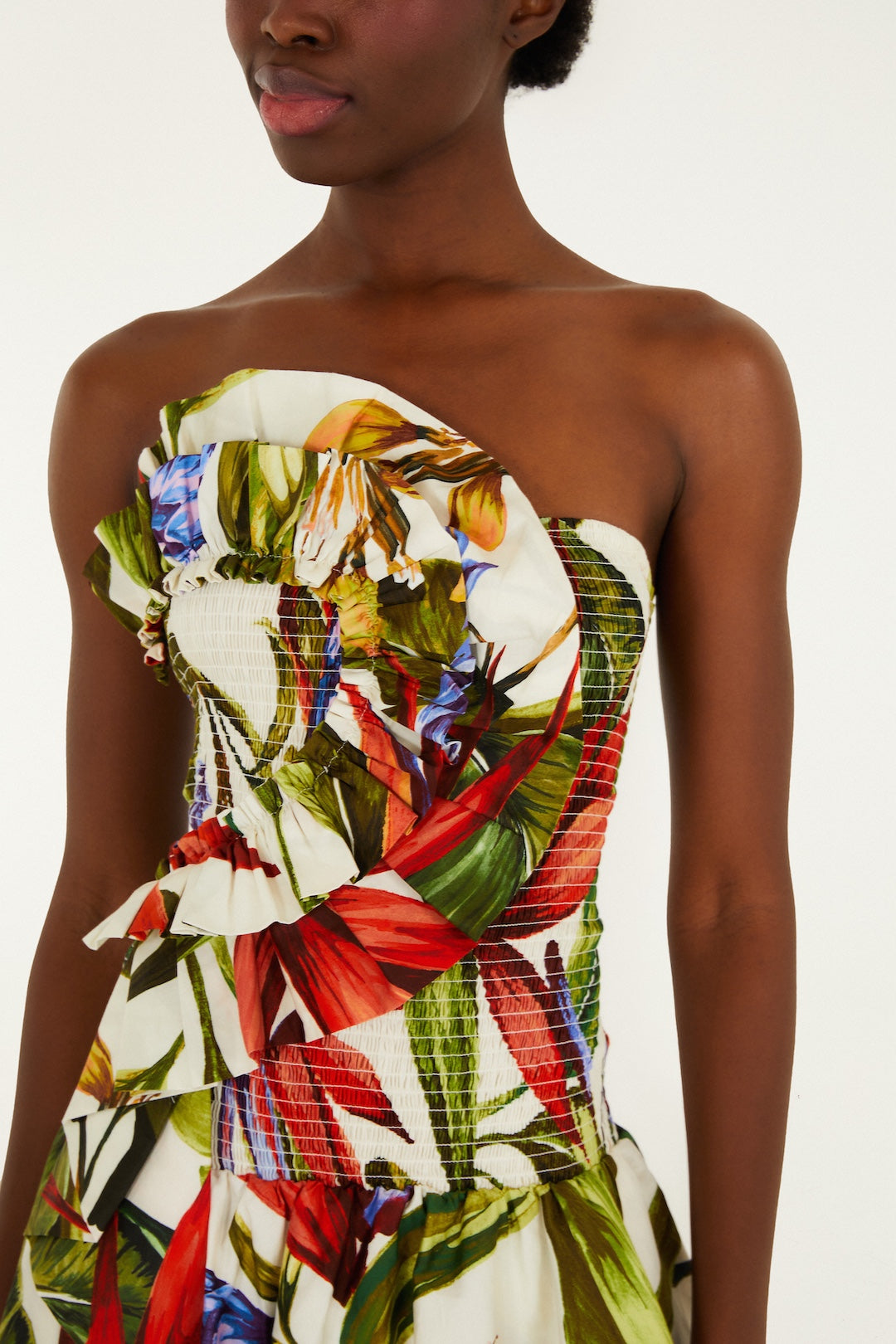 Florart Strapless Dress