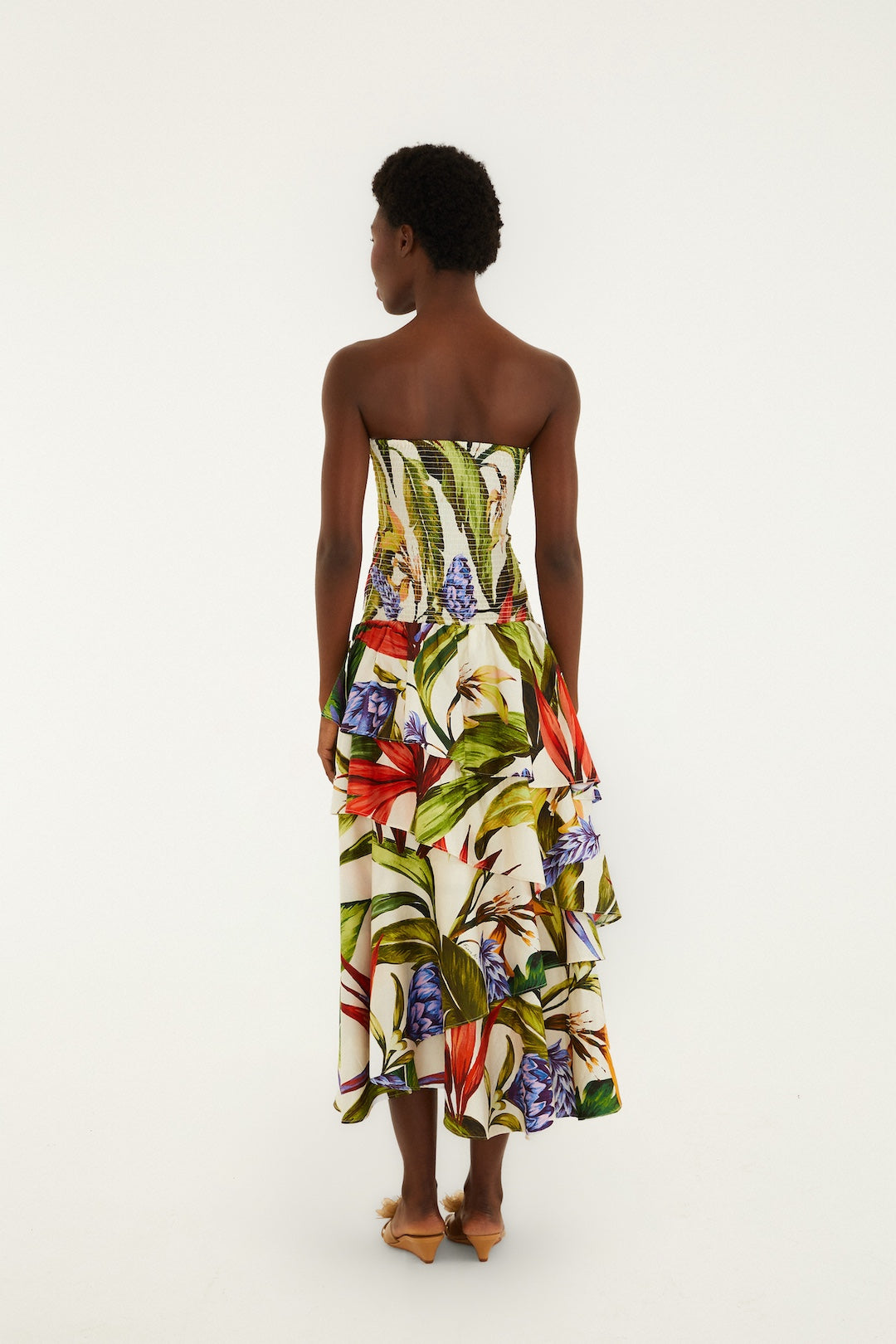 Florart Strapless Dress