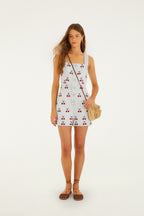 Denim Cherry Jumpsuit