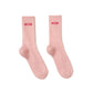 Pink Socks MSGM Logo