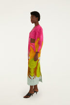 Parrots Linen Skirt