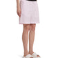 Rhinestone-Embellished Striped Shorts