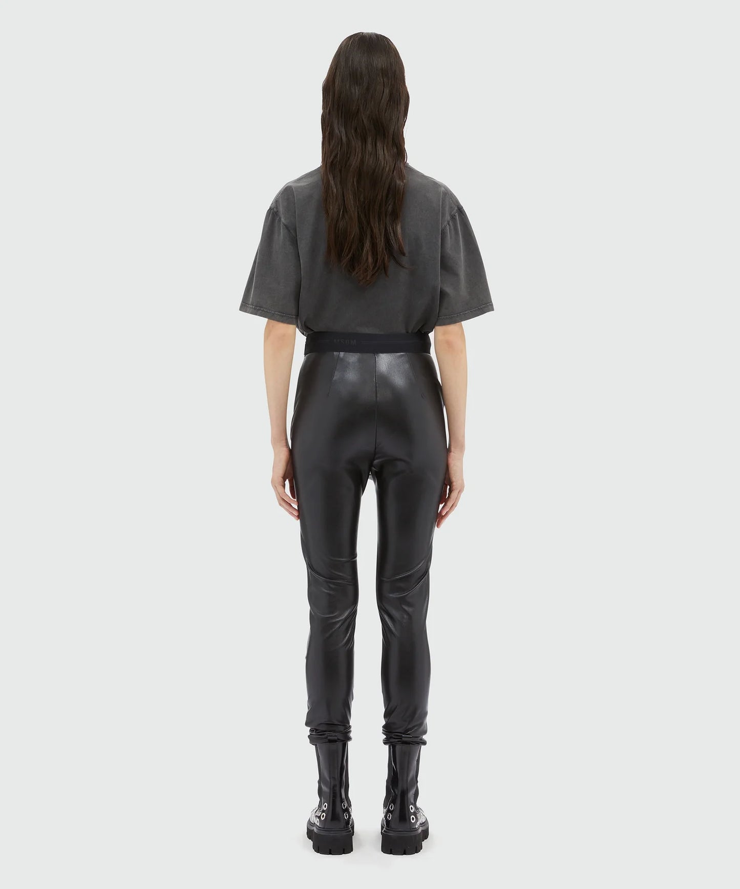 Faux-Leather Leggings