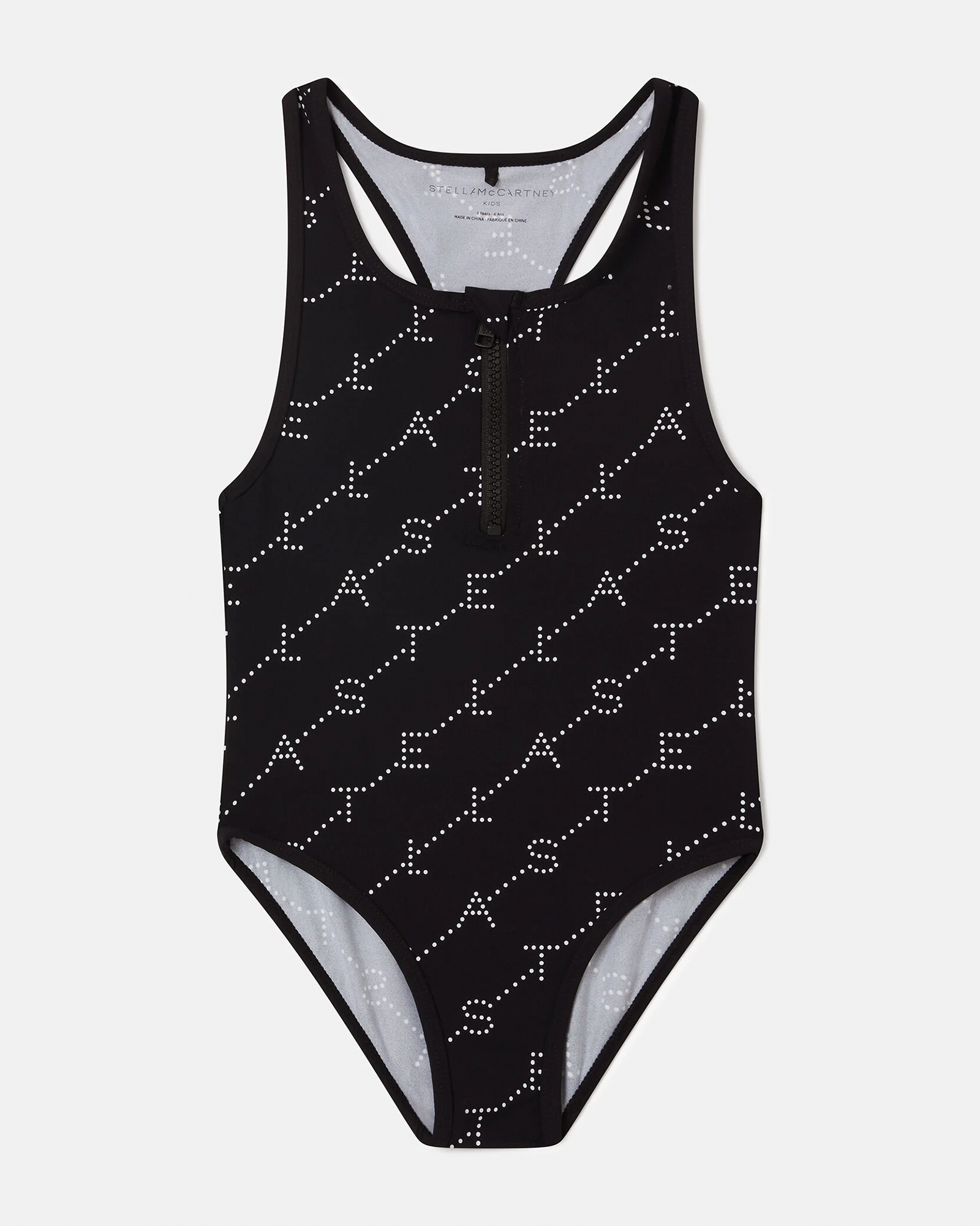 Logo Print Swimsuit