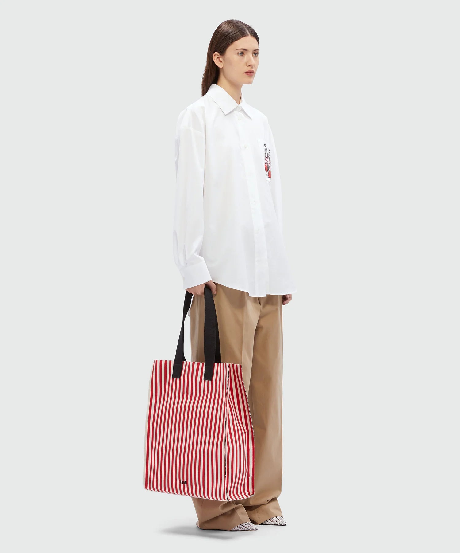 White Shirt Sailors Embroidery