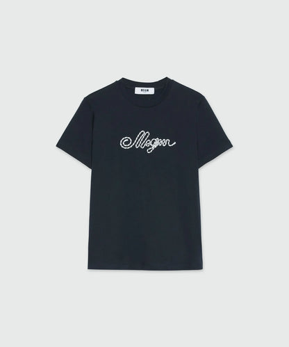 Rope Logo Black T-Shirt