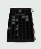 Black Sequins Skirt