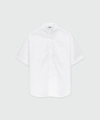 Cut-Out Back White Shirt