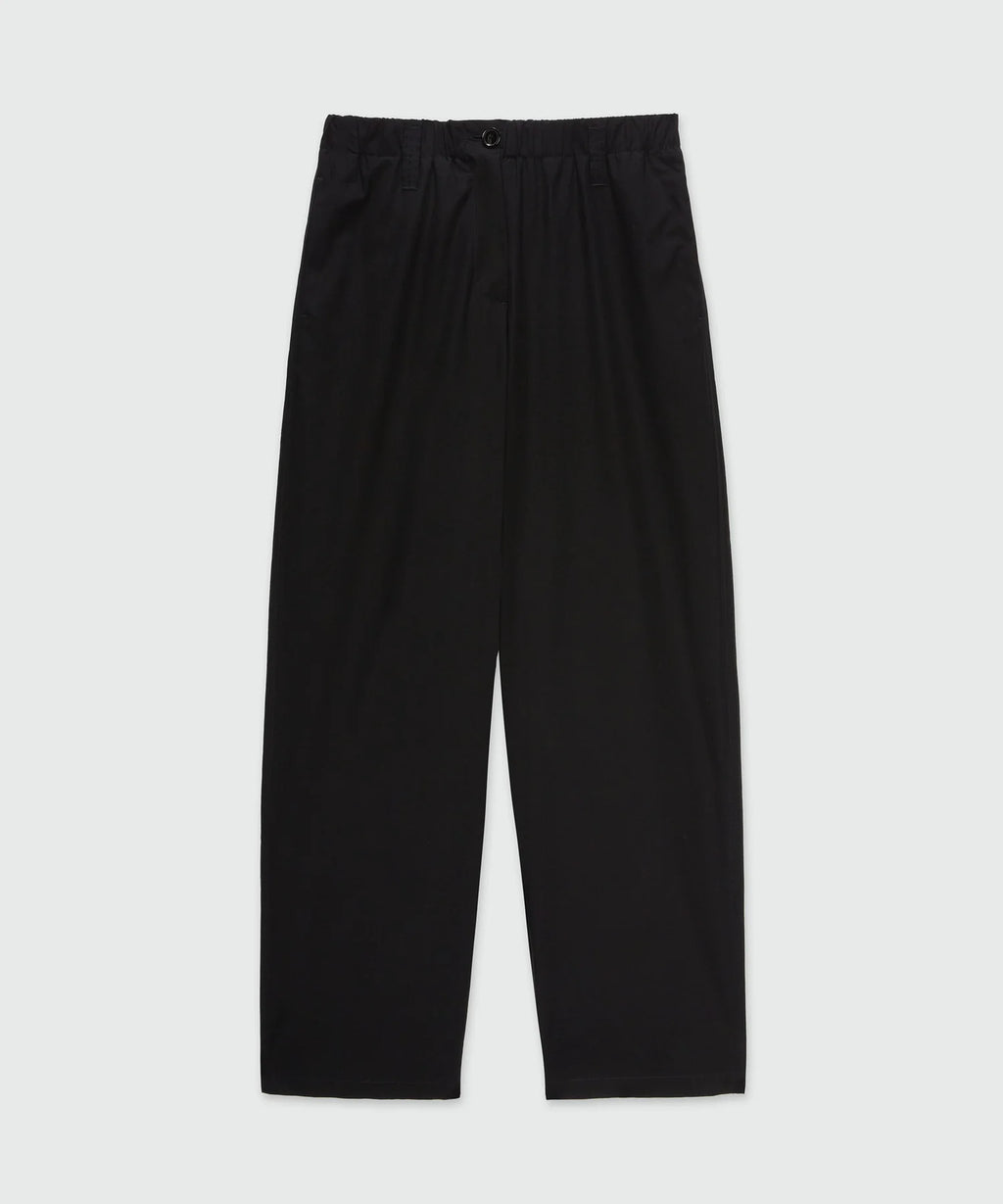 Black Cotton Pants